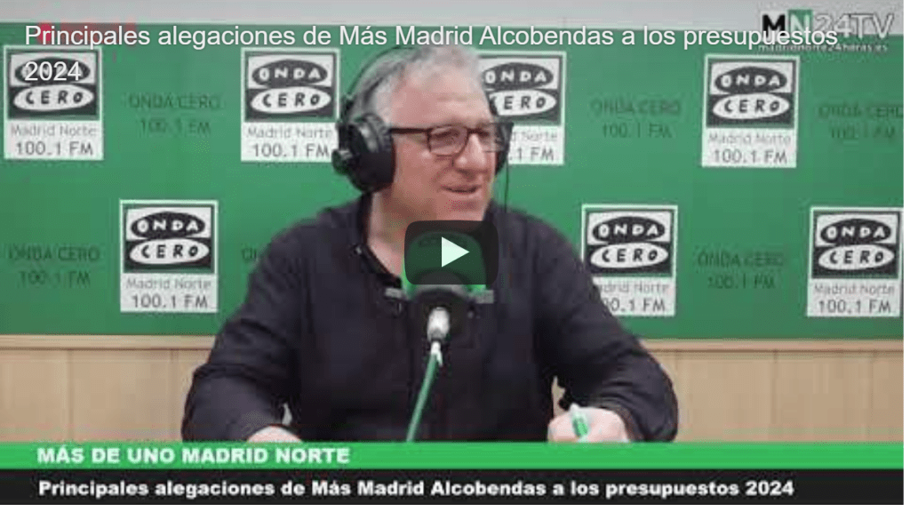 Mejoras deportivas o una escuela infantil, entre las alegaciones de Más Madrid Alcobendas al Presupuesto 2025