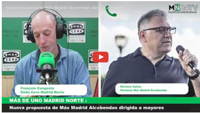 Más Madrid Alcobendas quiere recuperar el servicio municipal de apoyo doméstico y limpieza para&nbsp;mayores