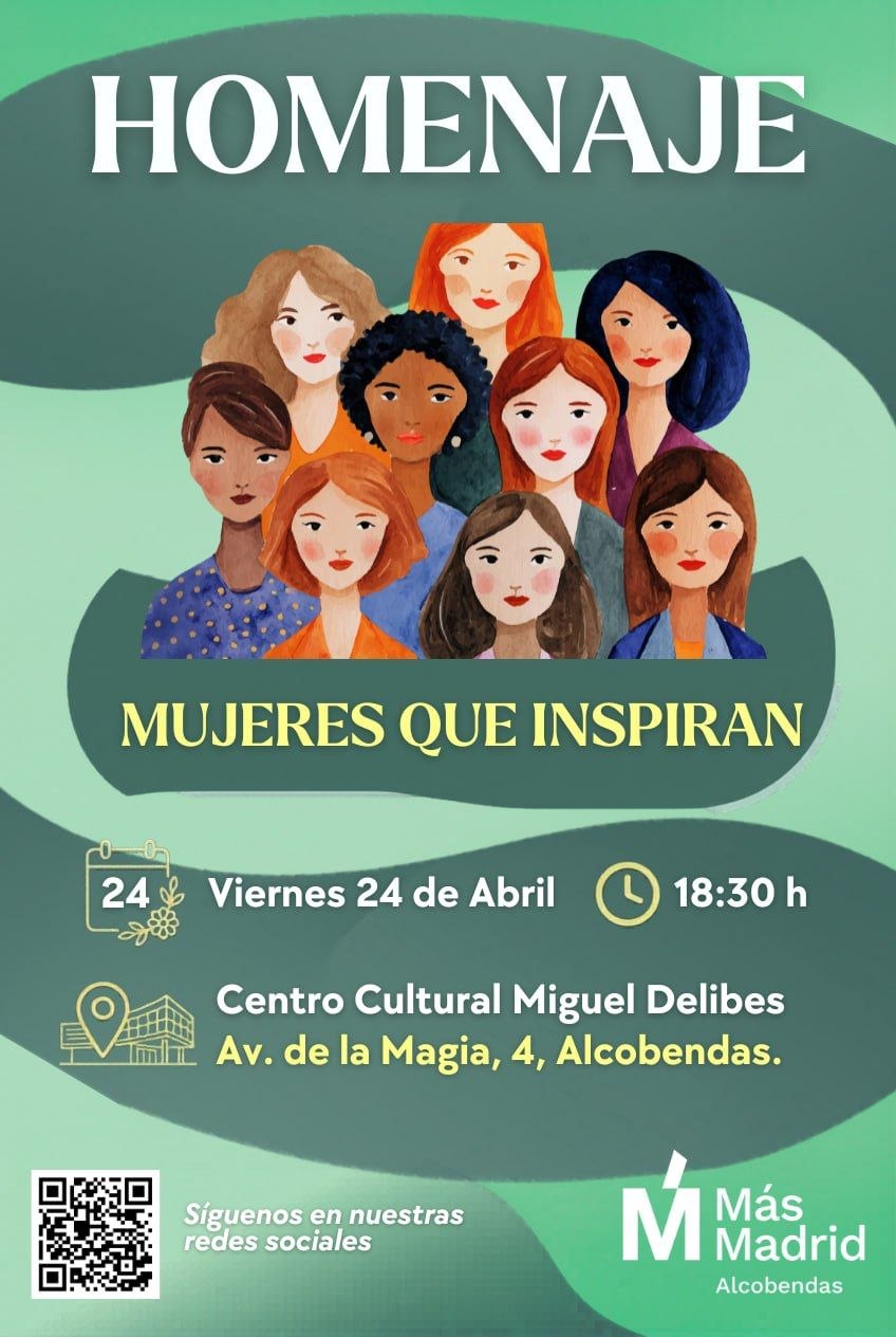 MUJERES QUE INSPIRAN Homenajes a la mujeres que sirven y han servido de inspiración en la Zona Norte de&nbsp;Madrid